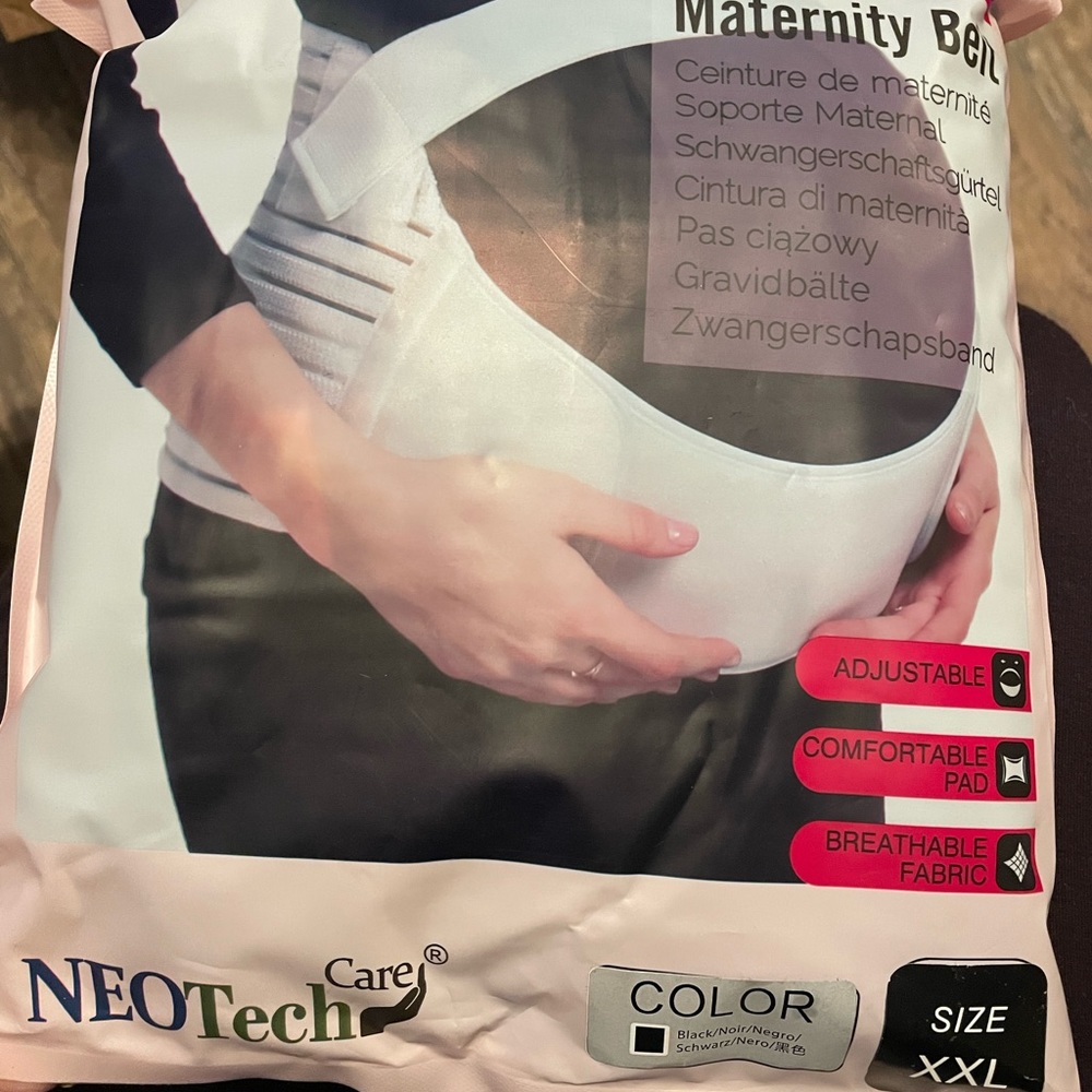 Maternity belly belt